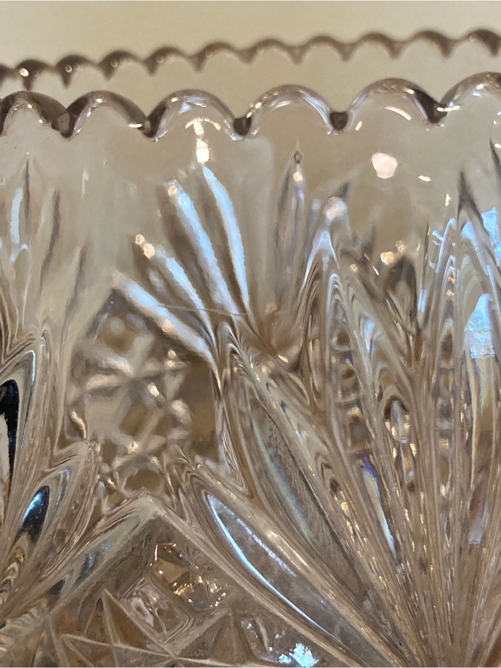 Pressed Glass U.S. Glass Co Panama Celery Server / Spooner - Picture 12 of 15